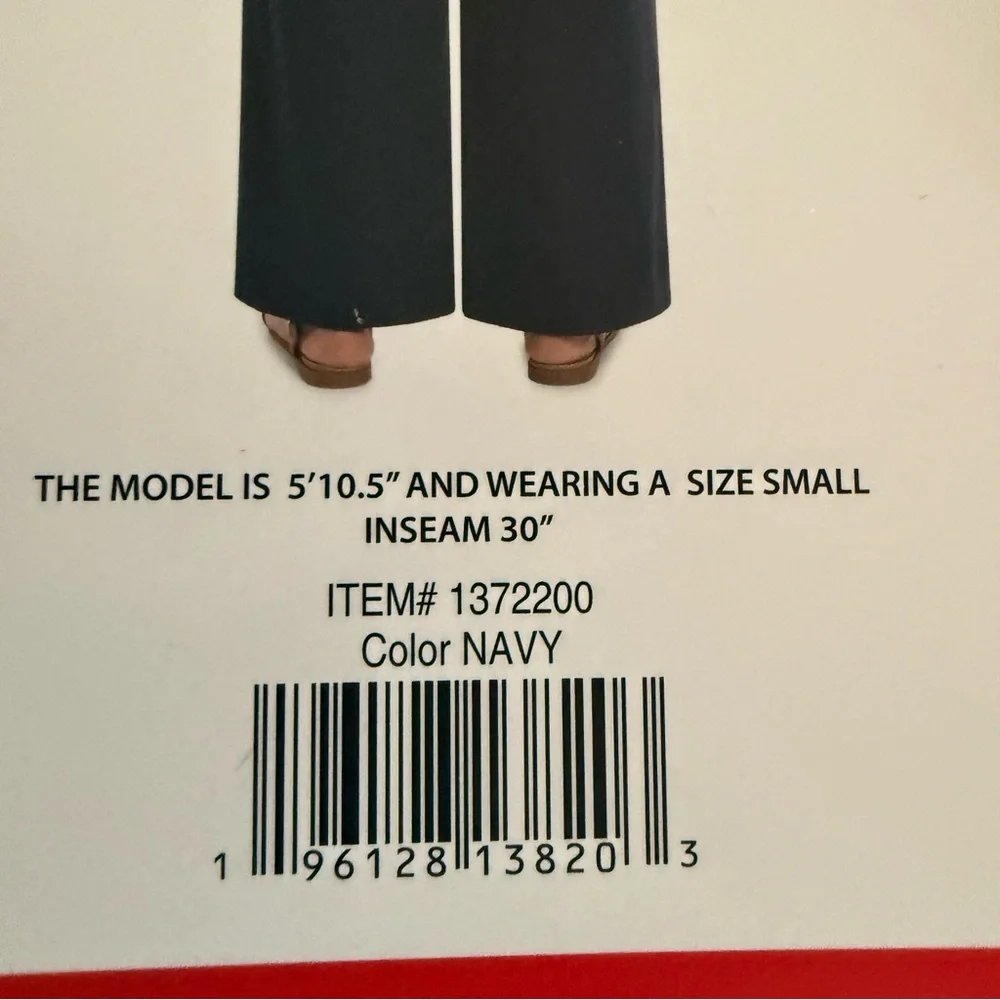 NWT  Briggs Navy Blue Pants - Medium - Picture 3 of 3